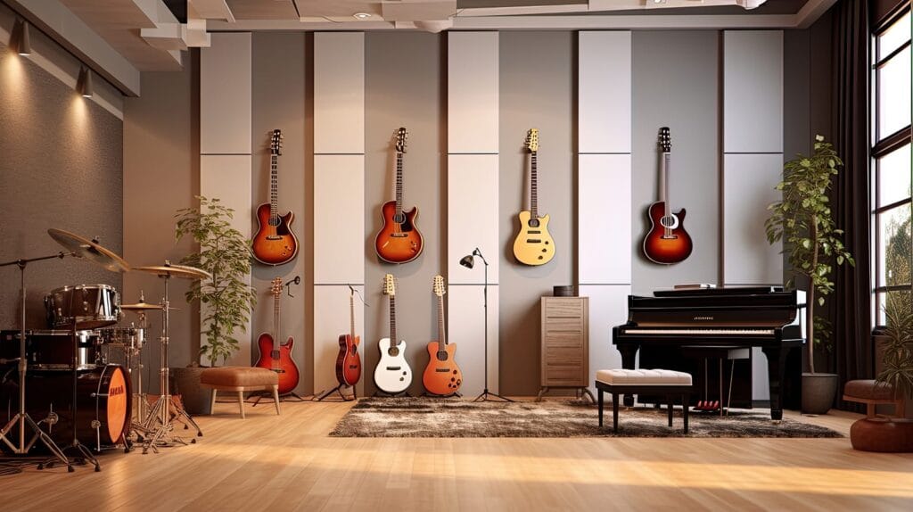 Sala de música escolar